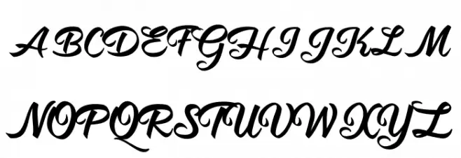 Hot Jacket Perrsonal Use Regular Font UPPERCASE