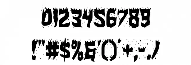 Hot Kiss Condensed Font OTHER CHARS