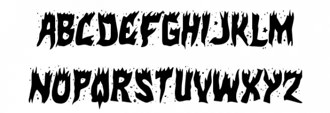 Hot Kiss Condensed Caratteri MAIUSCOLE