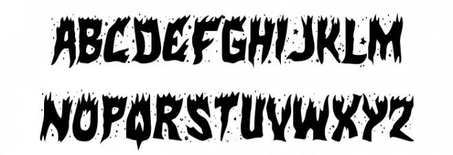 Hot Kiss Condensed फ़ॉन्ट लोअरकेस