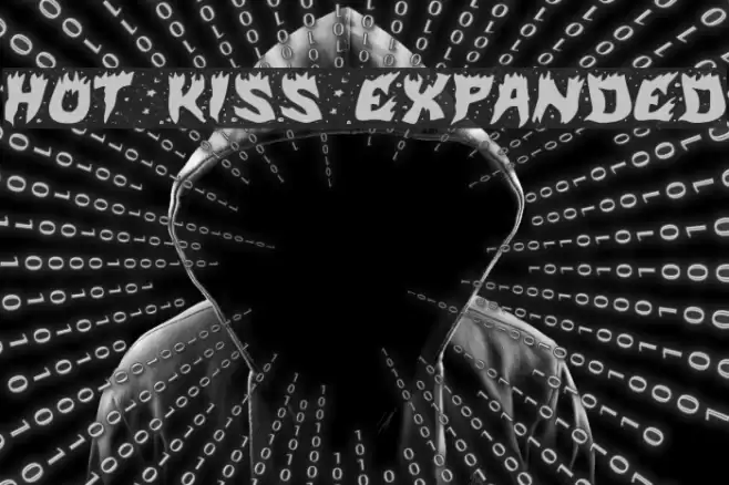 Hot Kiss Expanded Font examples