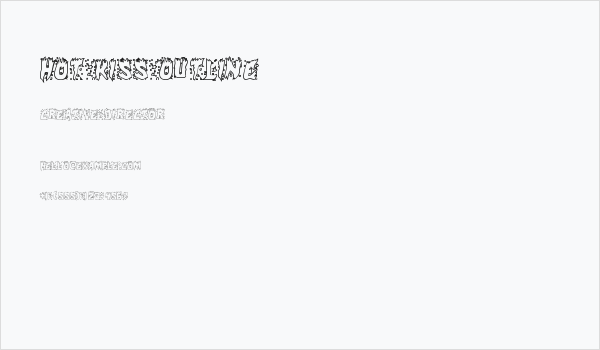 Hot Kiss Outline Business Card