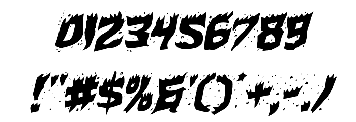 Hot Kiss Rotalic Font OTHER CHARS