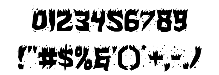 Hot Kiss Font OTHER CHARS