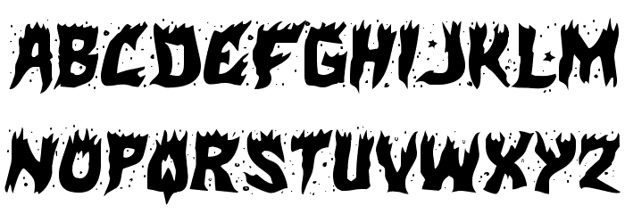 Hot Kiss Font LOWERCASE