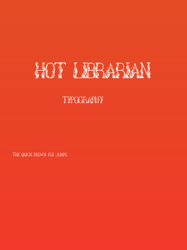 Hot Librarian Poster