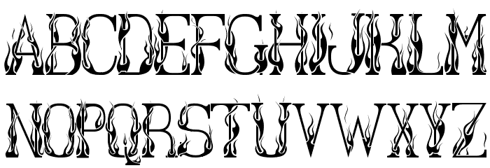 Hot Librarian Font LOWERCASE