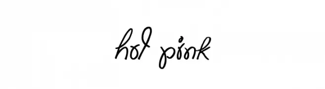 Hot Pink  Fuentes Gratis Descargar
