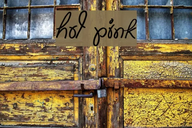 Hot Pink Example 1