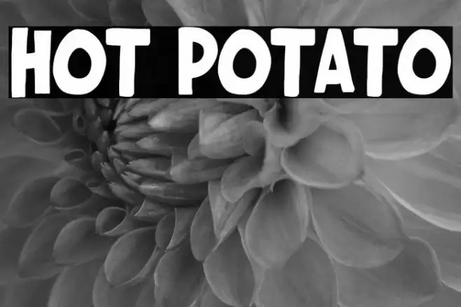 Hot Potato Font examples