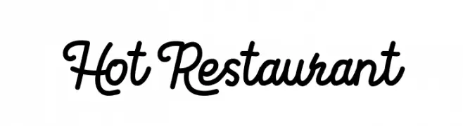 Hot Restaurant  Frei Schriftart Herunterladen