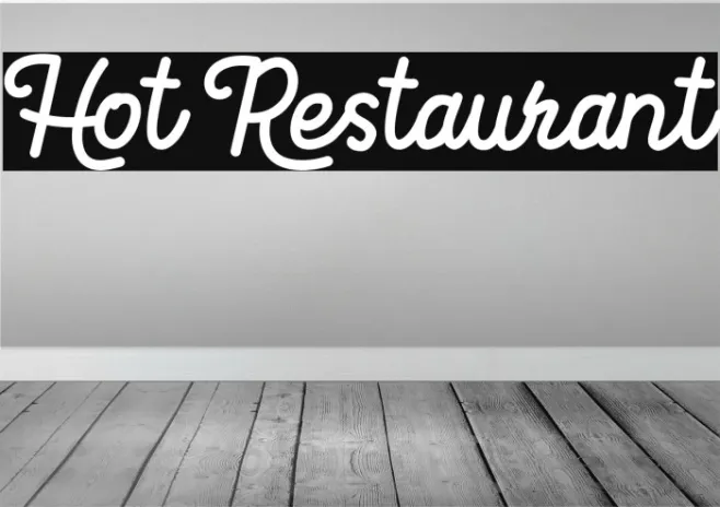 Hot Restaurant Example 1