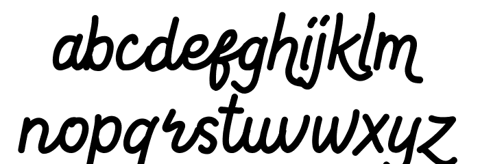 Hot Restaurant Font LOWERCASE