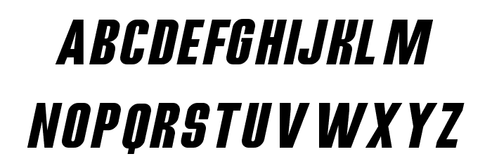 Hot Rod Gang BV Font LOWERCASE