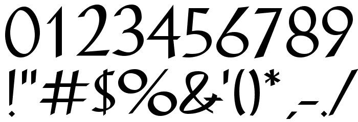 Hot Rod SCLF1.0 baby. Font OTHER CHARS