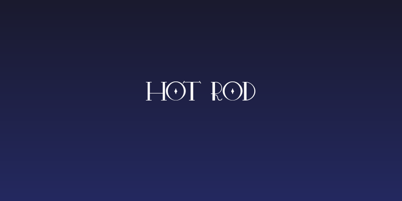 Hot Rod Social Header
