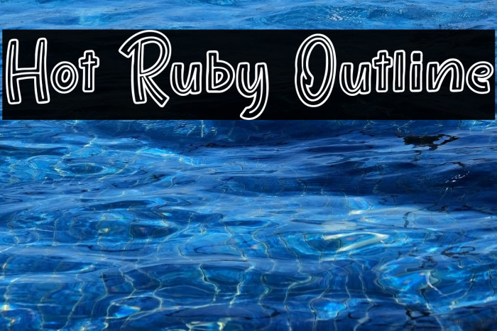 Hot Ruby Outline Example 1