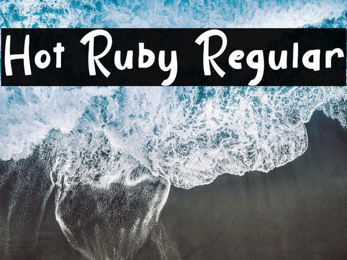 Hot Ruby Regular Example 1