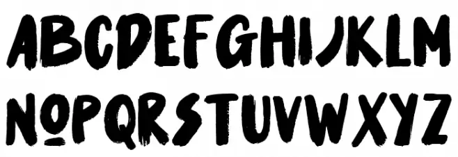 Hot Sauce Italic Fonte MINÚSCULAS