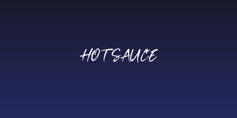 Hot Sauce Social Header