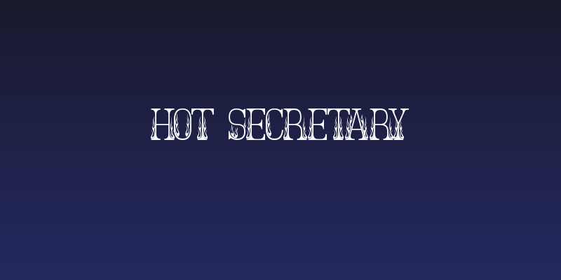 Hot Secretary Social Header