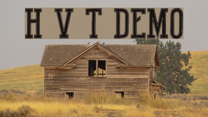 Hot Varsity Team DEMO Font examples