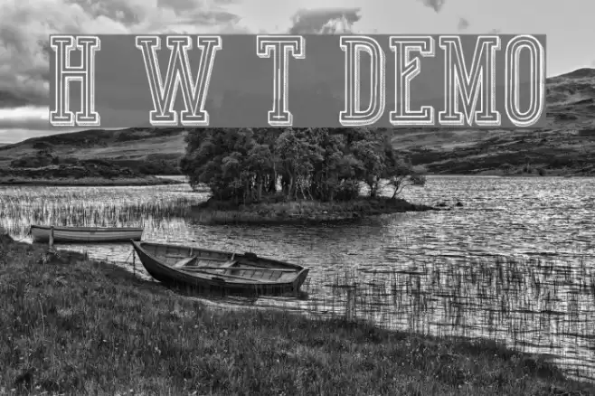 Hot Winner Team DEMO Font examples