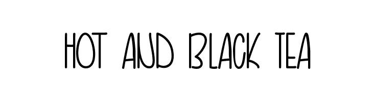 Hot and Black Tea  لخطوط تنزيل