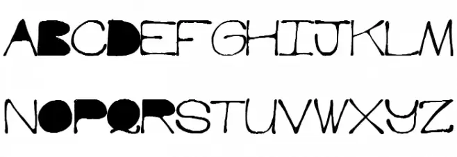 HotBone फ़ॉन्ट लोअरकेस