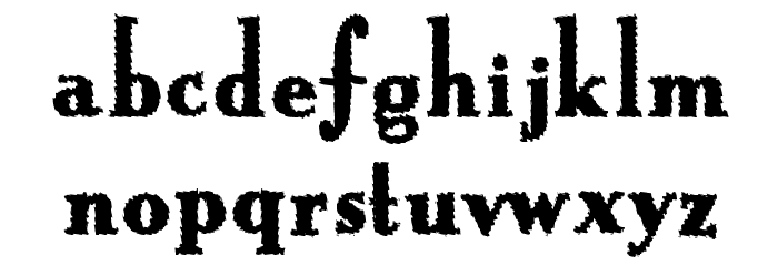 HotBurrito Font LOWERCASE