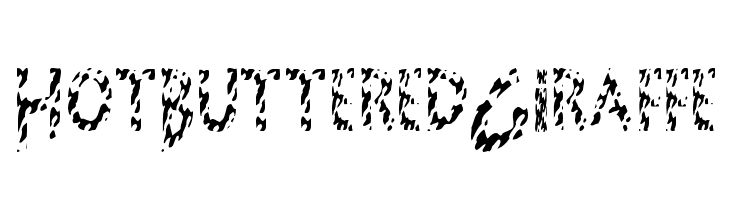 HotButteredGiraffe Font
