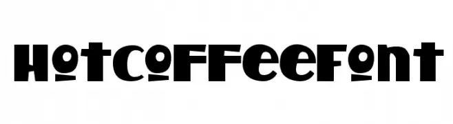 HotCoffeeFont  フリーフォントのダウンロード