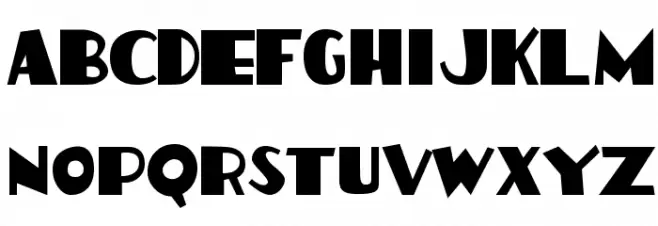 HotCoffeeFont Шрифта ВЕРХНИЙ