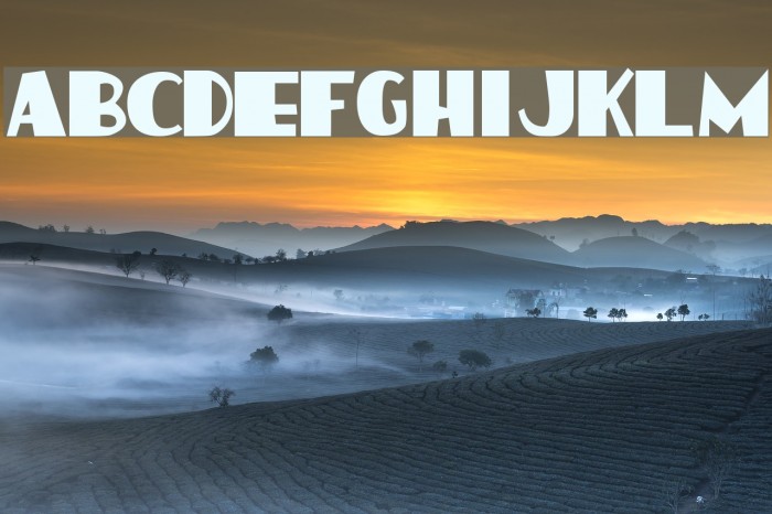 HotCoffeeFont Font examples