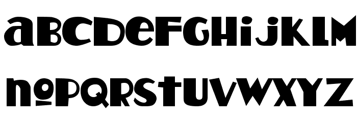 HotCoffeeFont Font LOWERCASE