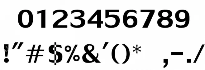 HotDogsNFishNormal Font Alte caractere