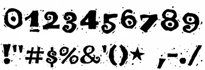 HotTamale Font OTHER CHARS