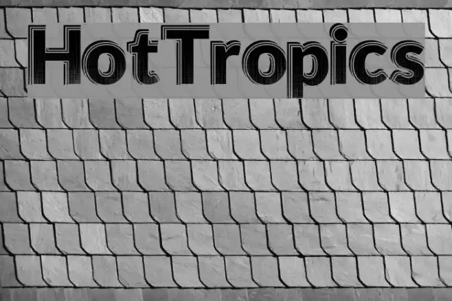 HotTropics Caratteri examples
