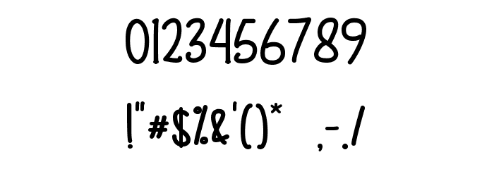 Hotabe Font OTHER CHARS