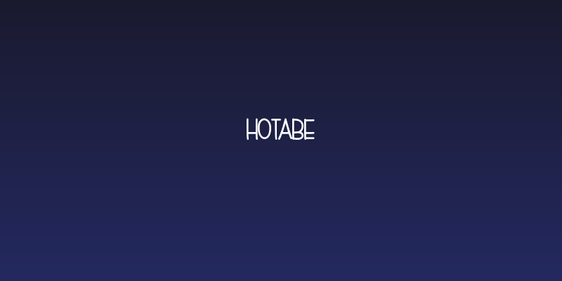 Hotabe Social Header