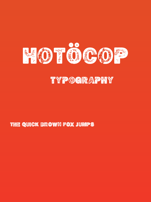 Hotöcop Poster