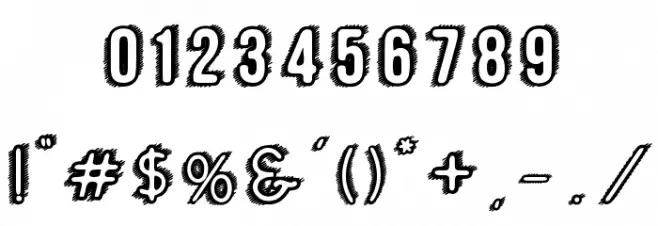 Hotel California Font OTHER CHARS