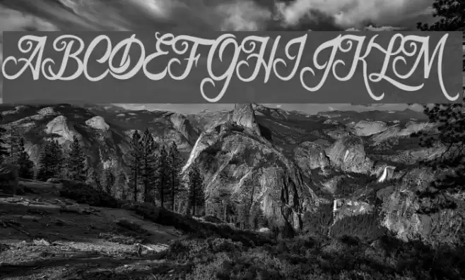 Hotel Costes Personal Use Regular Font examples