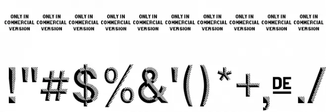 Hotel De Paris Font OTHER CHARS