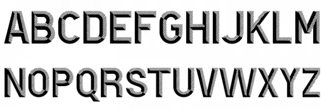 Hotel De Paris Caratteri MINUSCOLO