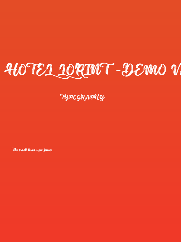 Hotel Lorint -demo version- Poster