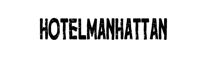 Hotel Manhattan  Descarca Fonturi Gratis