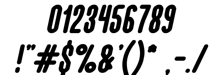 Hotel Motel Bold Italic Font OTHER CHARS