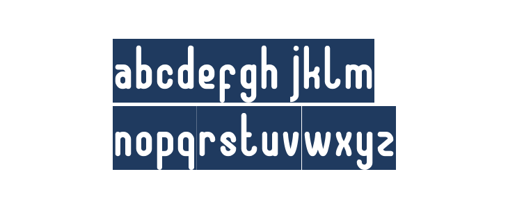 Hotel Motel-Inverse Lowercase