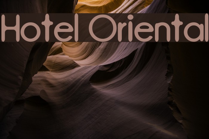 Hotel Oriental Example 2